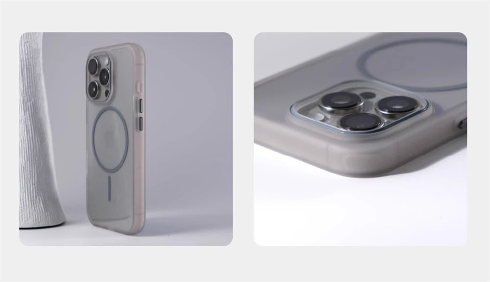 CrystalLux Mag | Transparent Bumper Case
