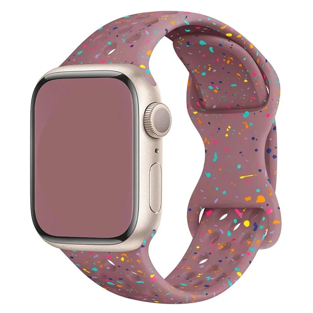 Correa transparente de silicona para Apple Watch
