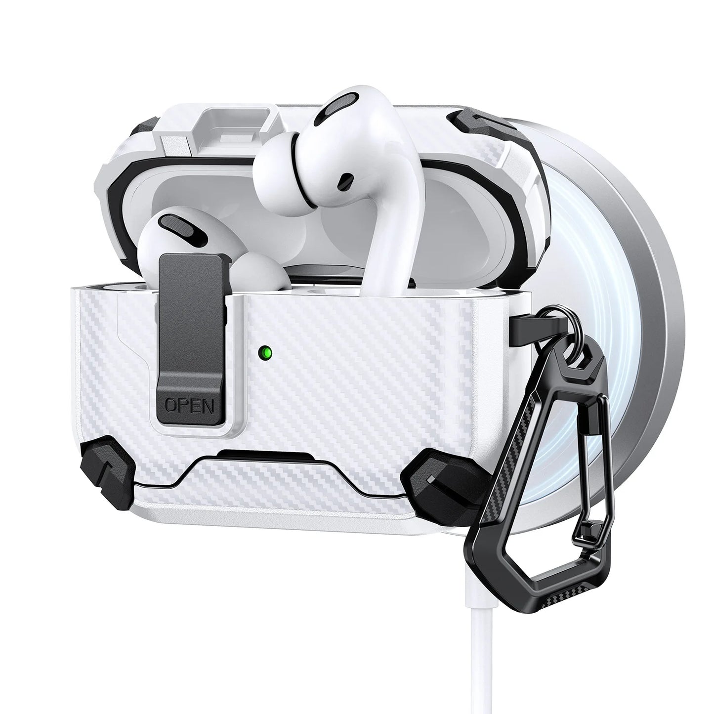 AirPods Pro 3 Shockproof Lock Case