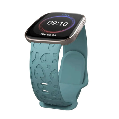 20mm Engraved Silicone Band for Amazfit Watch