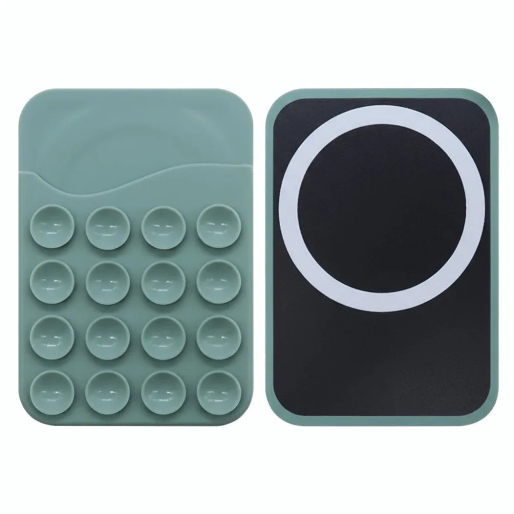 Ultra-Thin MagSafe Silicone Card Holder Sleeve