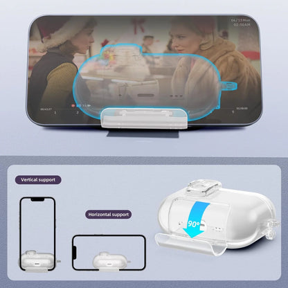 Clear Magnetic Lock AirPods Pro 3 Case