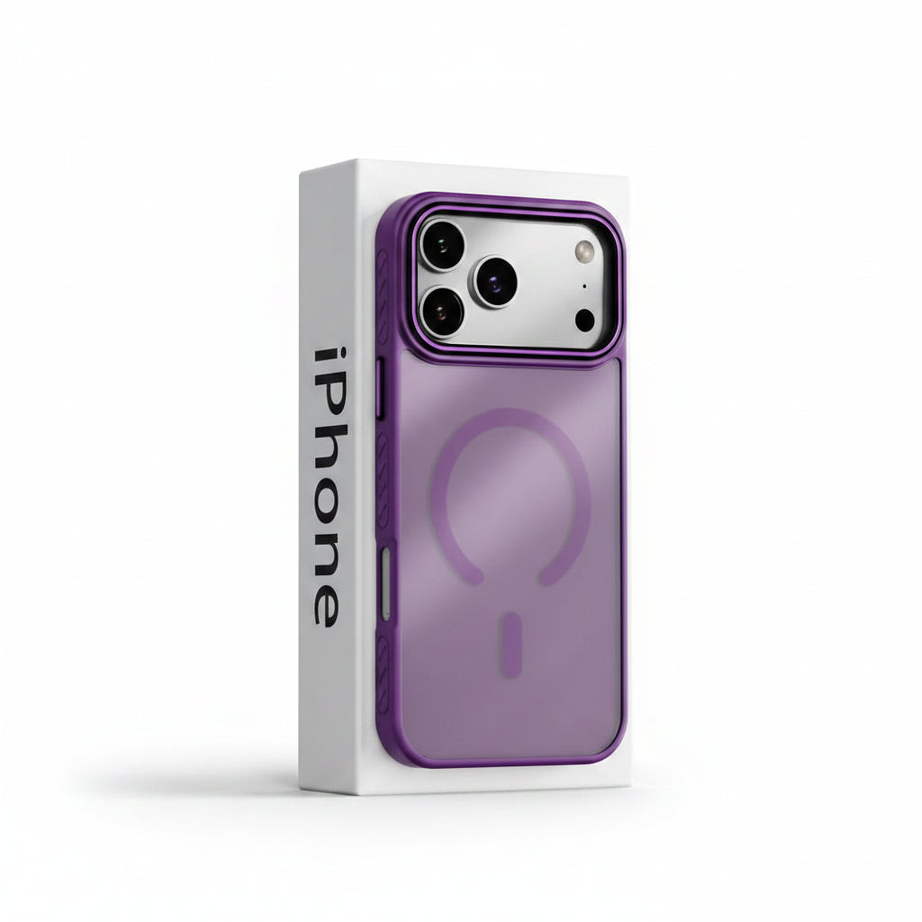 Matte MagSafe Transparent iPhone Case