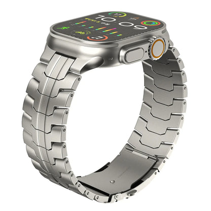 Titanium Color Stainless Steel Apple Watch Band