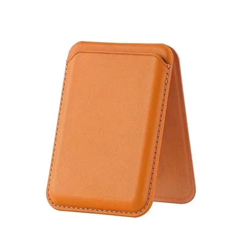MagSafe Leather Wallet with Hidden Stand