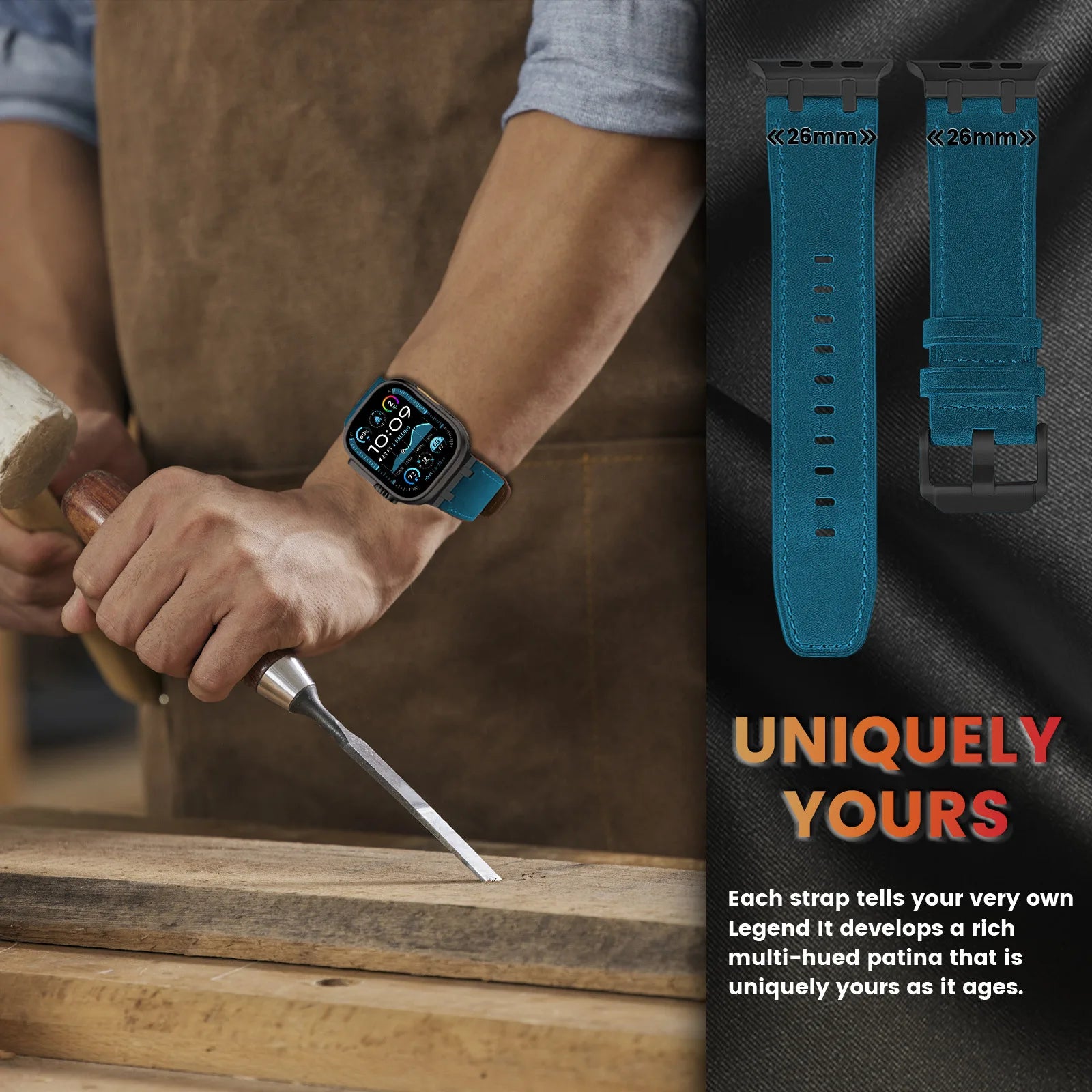 TitanLeather Elite | Luxury Watch Band