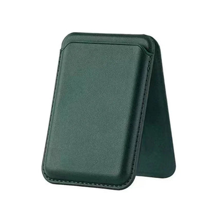 MagSafe Leather Wallet with Hidden Stand