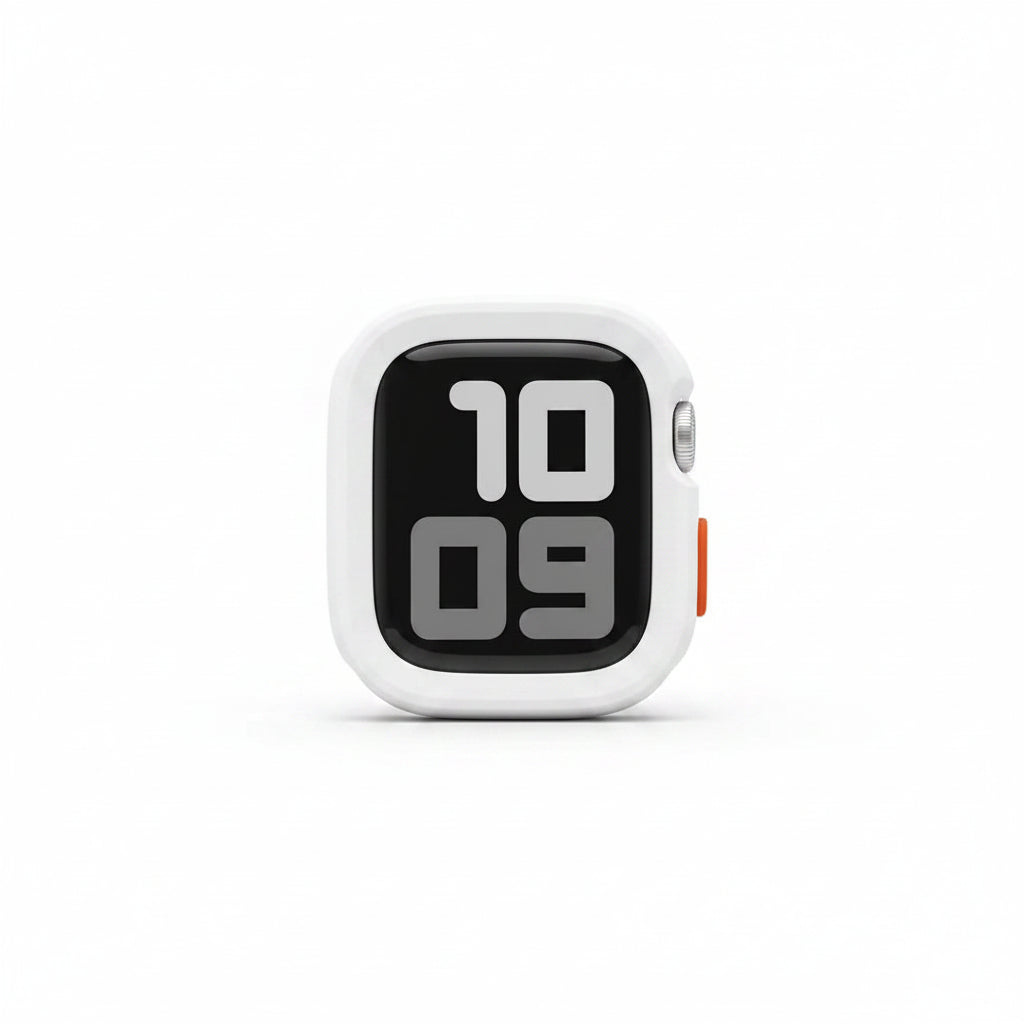 Soft Silicone Apple Watch Bumper Case