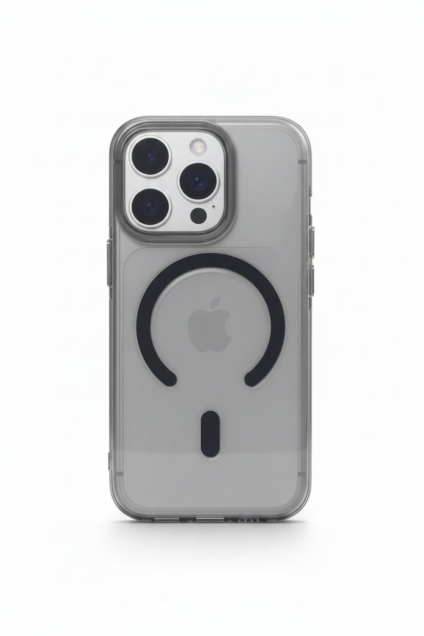Candy Color Crystal Transparent Magnetic Case For iPhone 16 17 18 Pro Max Shockproof Smooth Clear Camera Button Cover For Magsafe
