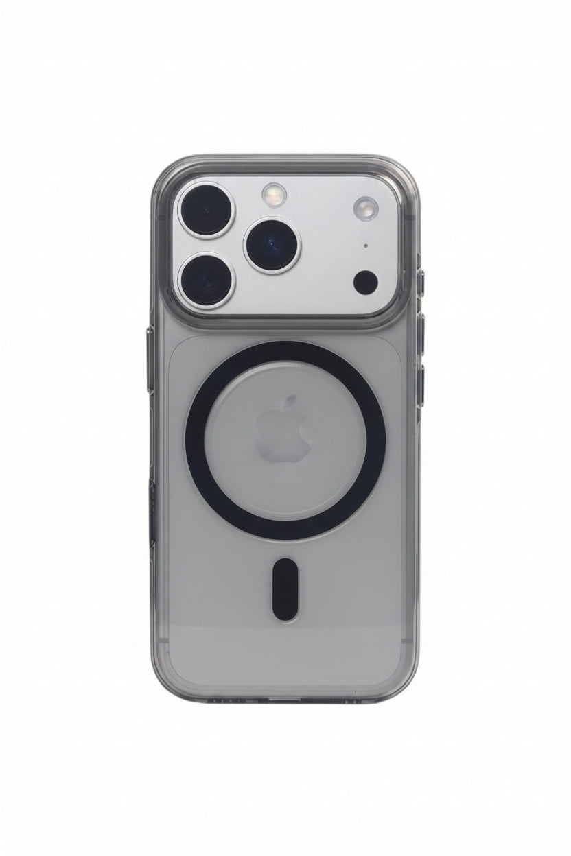Candy Color Crystal Transparent Magnetic Case For iPhone 16 17 18 Pro Max Shockproof Smooth Clear Camera Button Cover For Magsafe