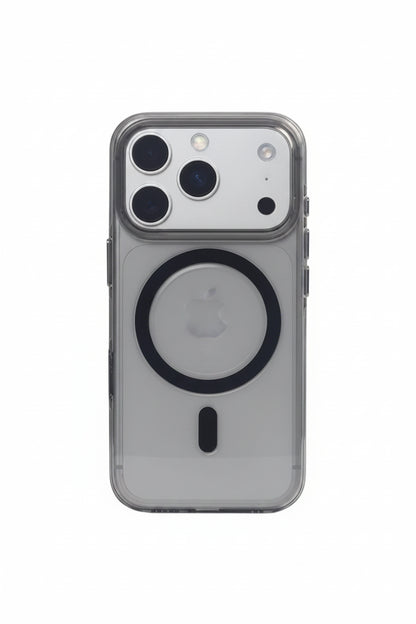 Candy Color Crystal Transparent Magnetic Case For iPhone 16 17 18 Pro Max Shockproof Smooth Clear Camera Button Cover For Magsafe