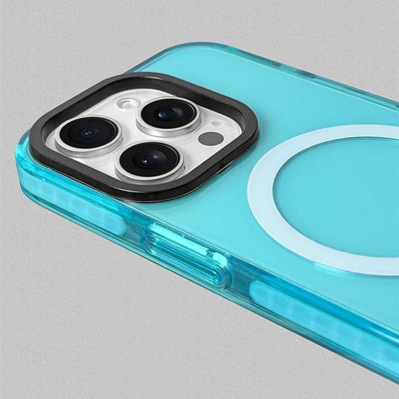 Neon Glow | Magnetic Clear Case