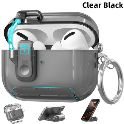Clear Magnetic Lock AirPods Pro 3 Case