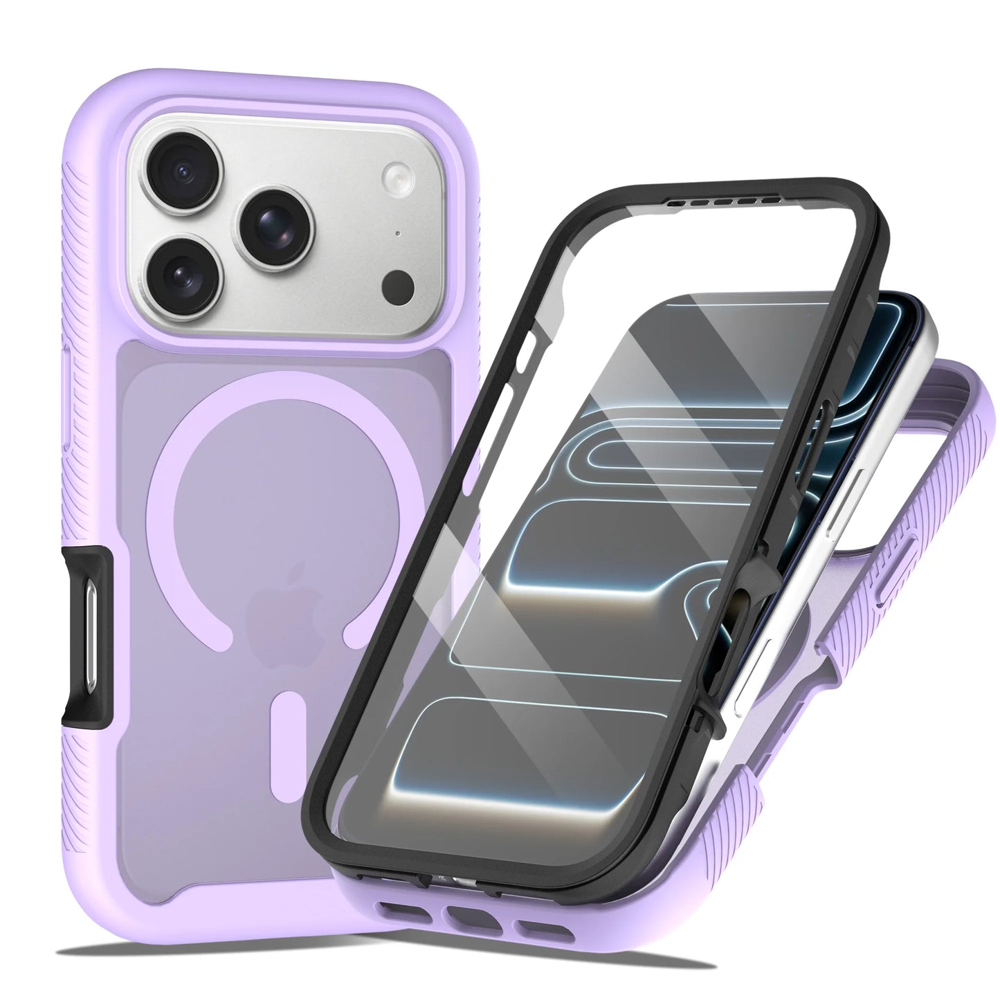 360 Full Body Matte MagSafe iPhone Case