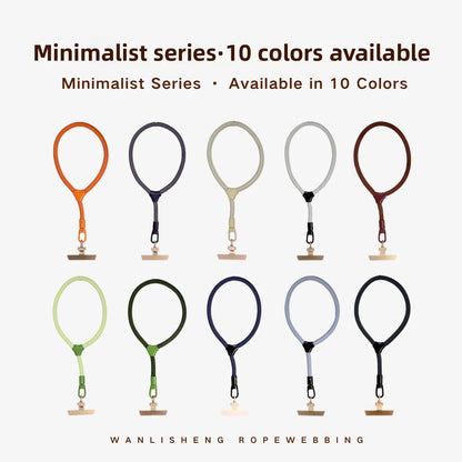 Adjustable Wrist Phone Lanyard with Metal Gasket