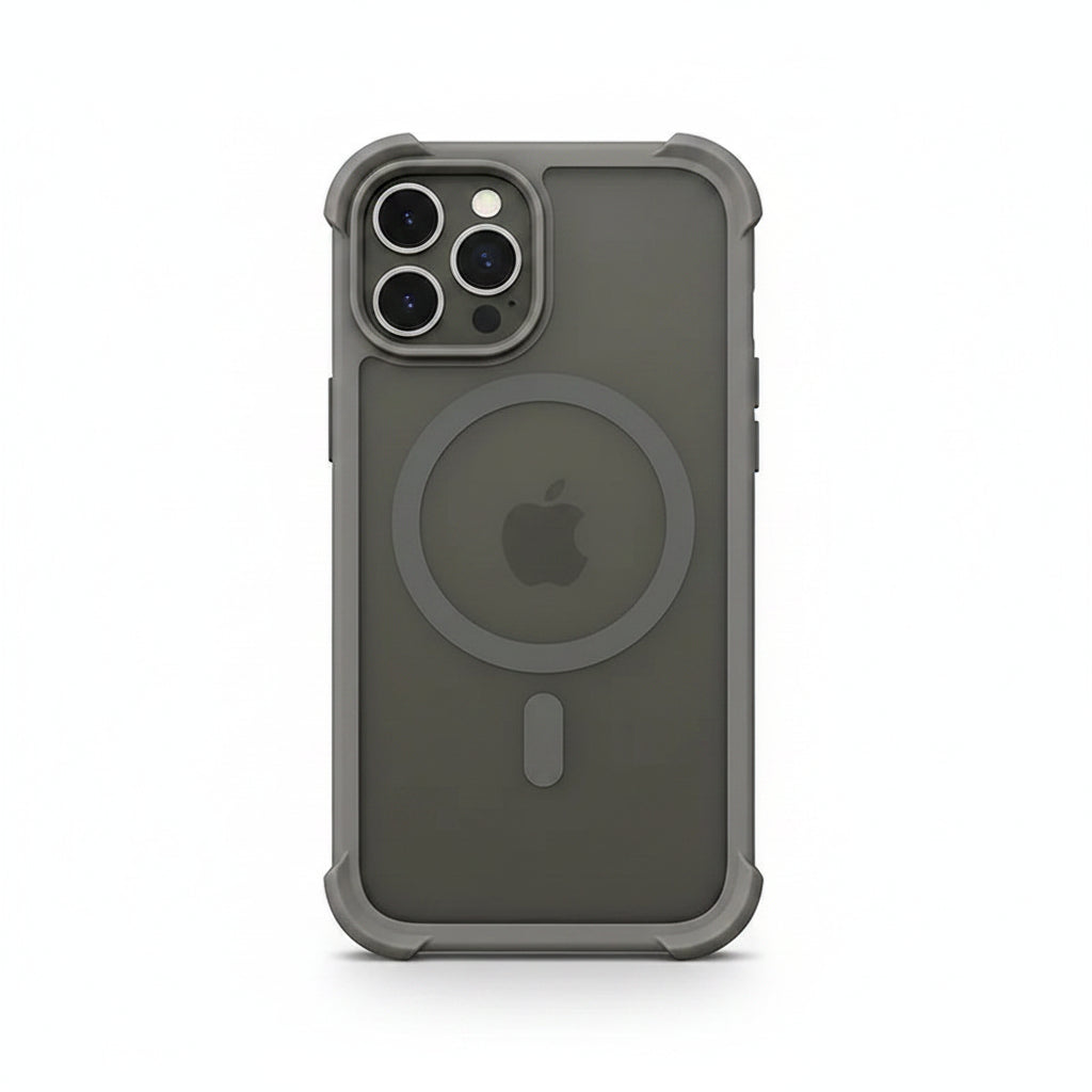 Funda de lujo mate MagSafe Armor para iPhone