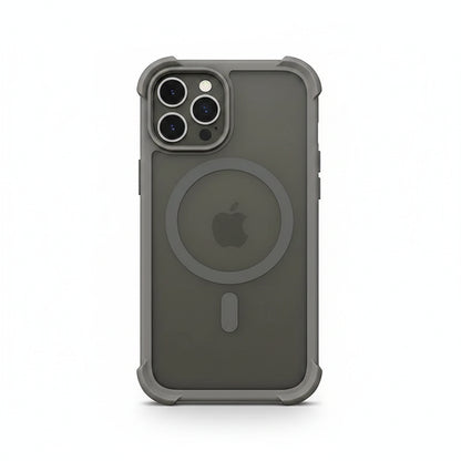 Funda de lujo mate MagSafe Armor para iPhone