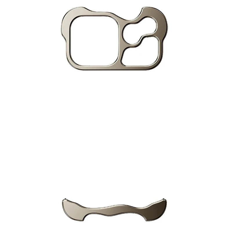 Frameless Metal Bumper Corner Case for iPhone