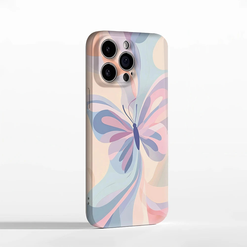 Pastel Butterfly iPhone Case
