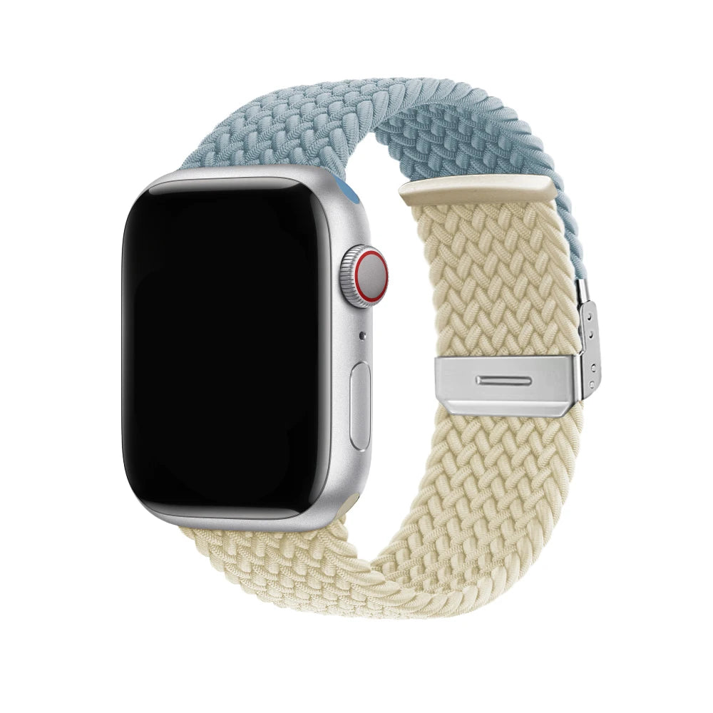 Braided Stretch Nylon Apple Watch Band
