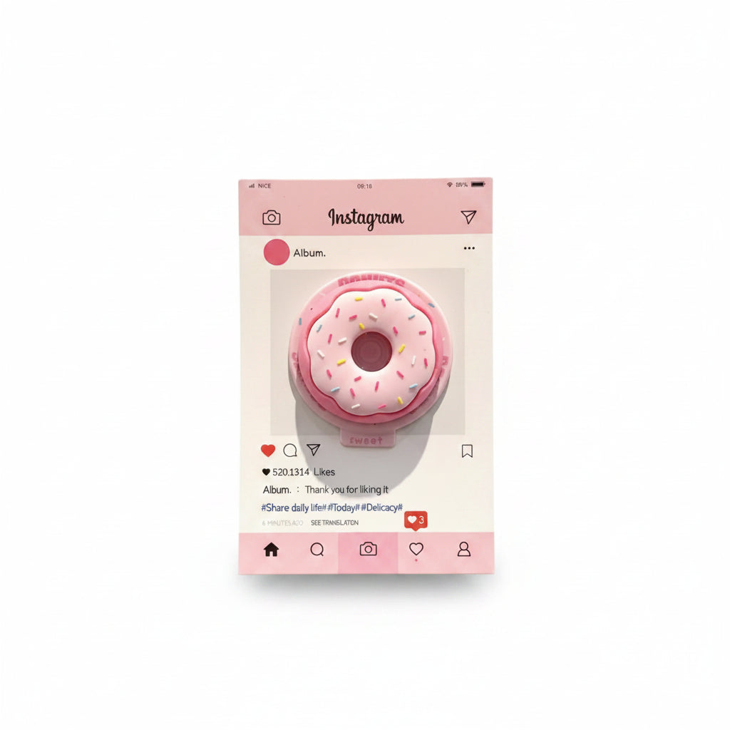3D Donut MagSafe Phone Grip Stand
