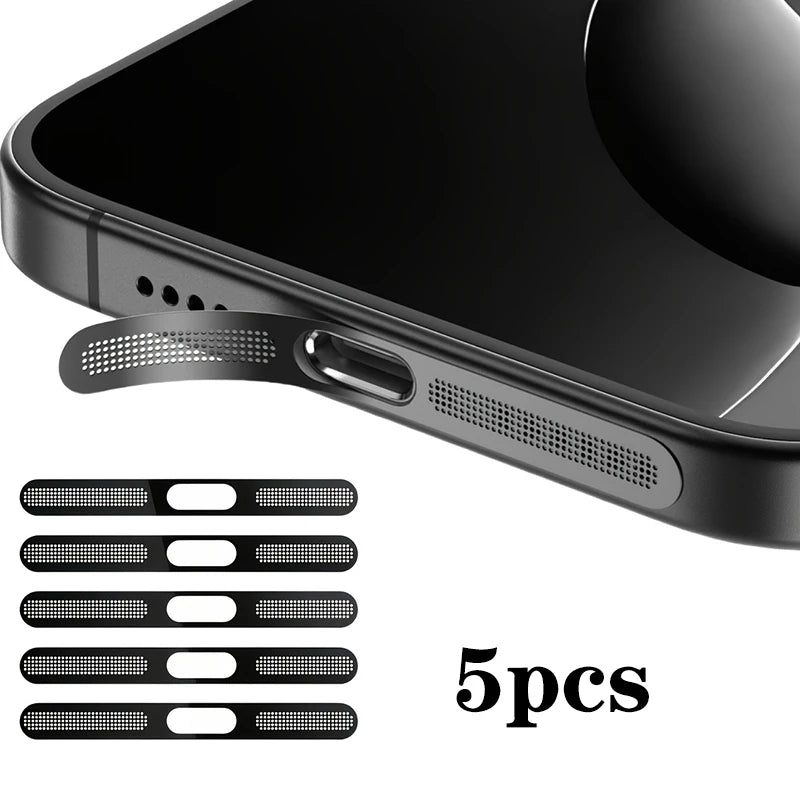 5-Pack iPhone Speaker Dust Mesh Protector