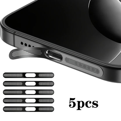 5-Pack iPhone Speaker Dust Mesh Protector
