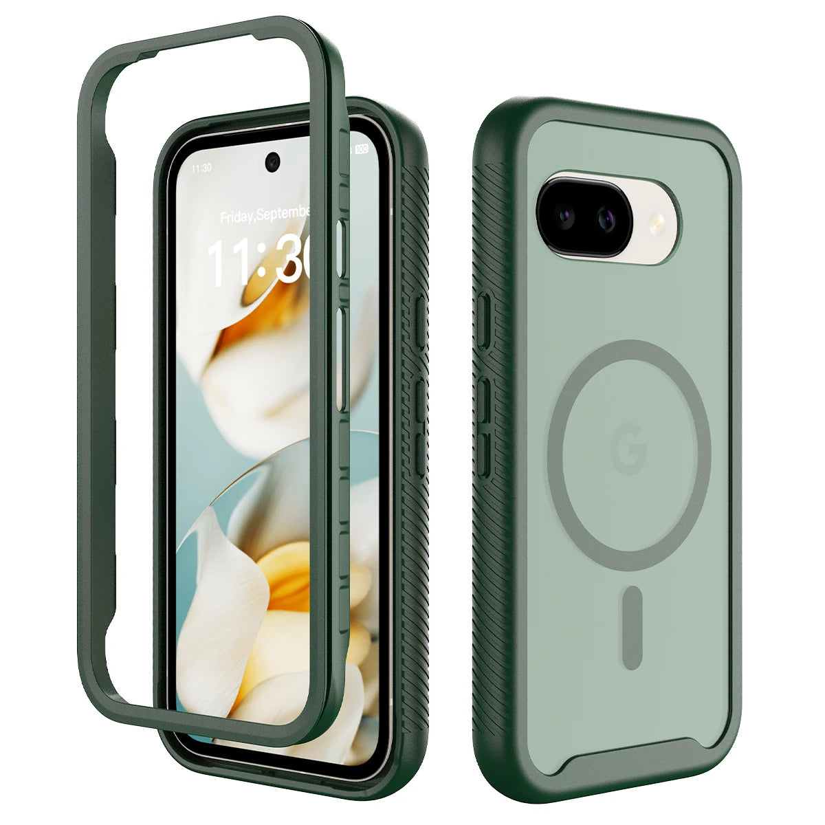 Luxury Hybrid MagSafe Google Pixel Armor Case