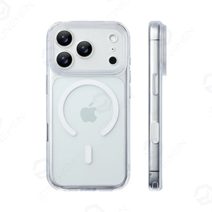 Business Matte Clear MagSafe iPhone Case