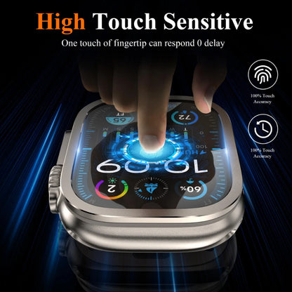 2-Pack Apple Watch Ultra Tempered Glass Protector