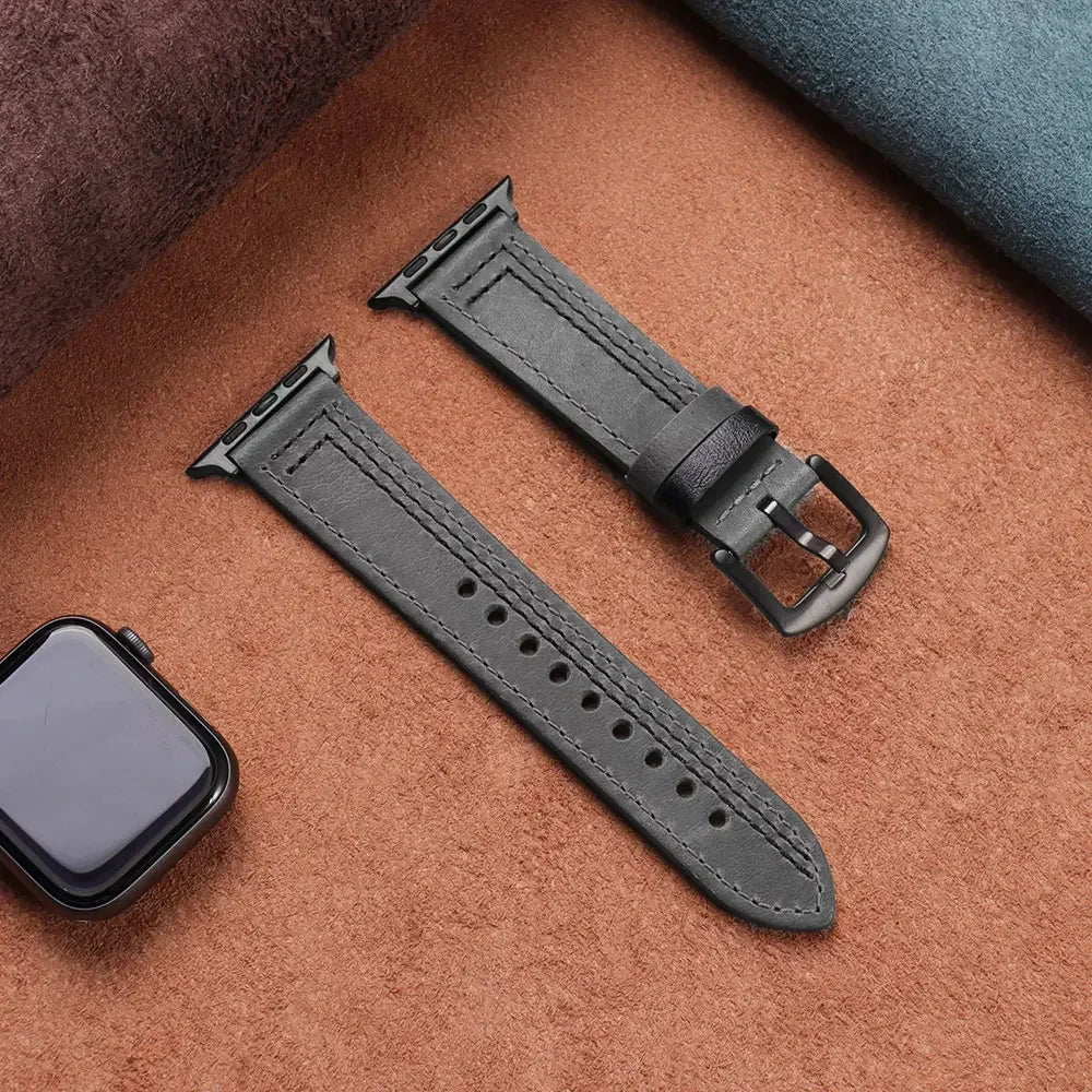 Genuine Leather Loop Band For Apple Watch