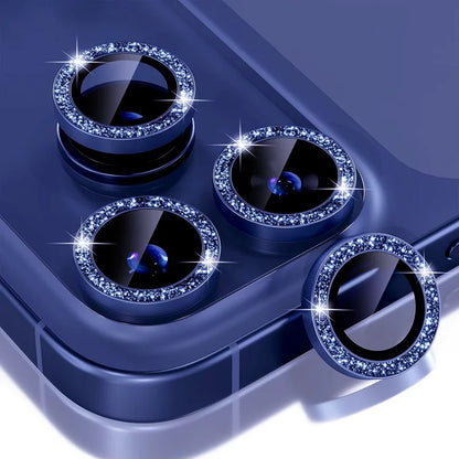 Diamond Metal Camera Lens Protector for iPhone