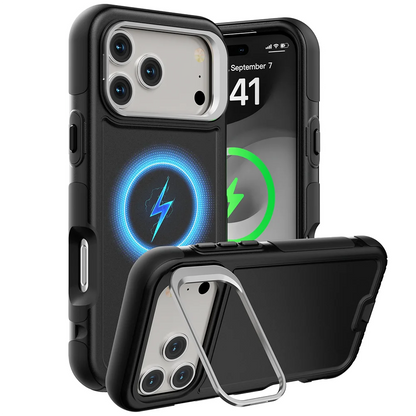 Heavy Duty MagSafe Metal Ring iPhone Case
