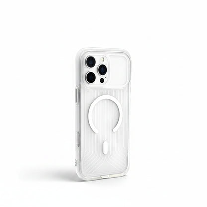 Transparent MagSafe Military Armor iPhone Case