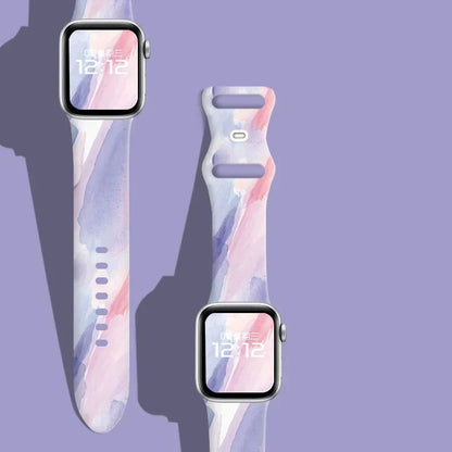 Black Unity Silicone Apple Watch Band