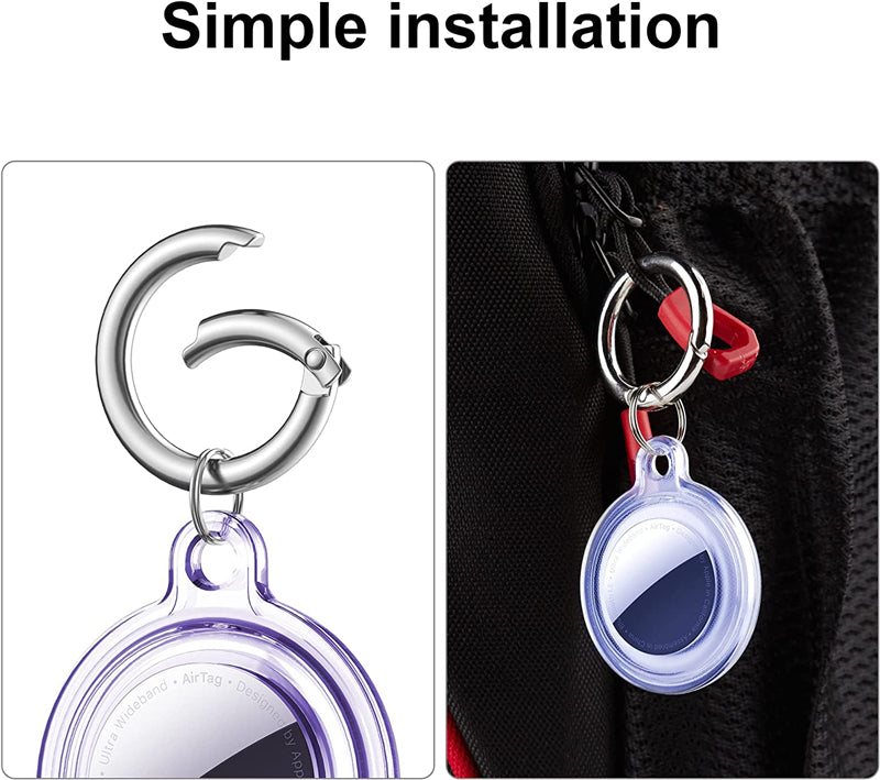 Waterproof AirTag Protective Keychain Case