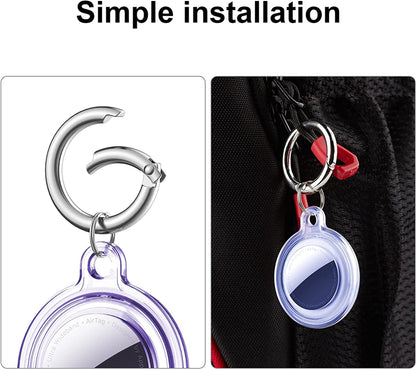 Waterproof AirTag Protective Keychain Case