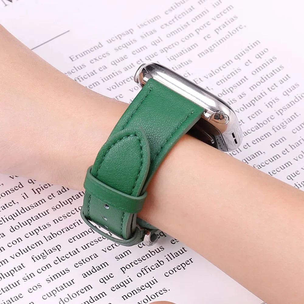 Sport Leather Apple Watch Band