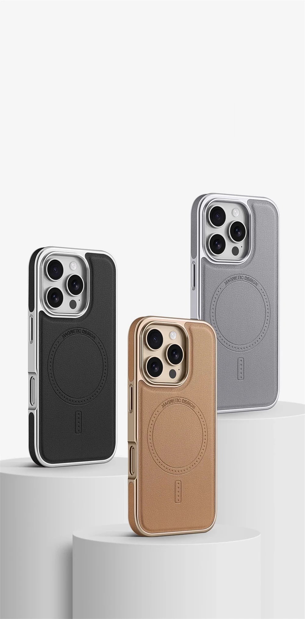ExecutiveShield | MagSafe Leather Case
