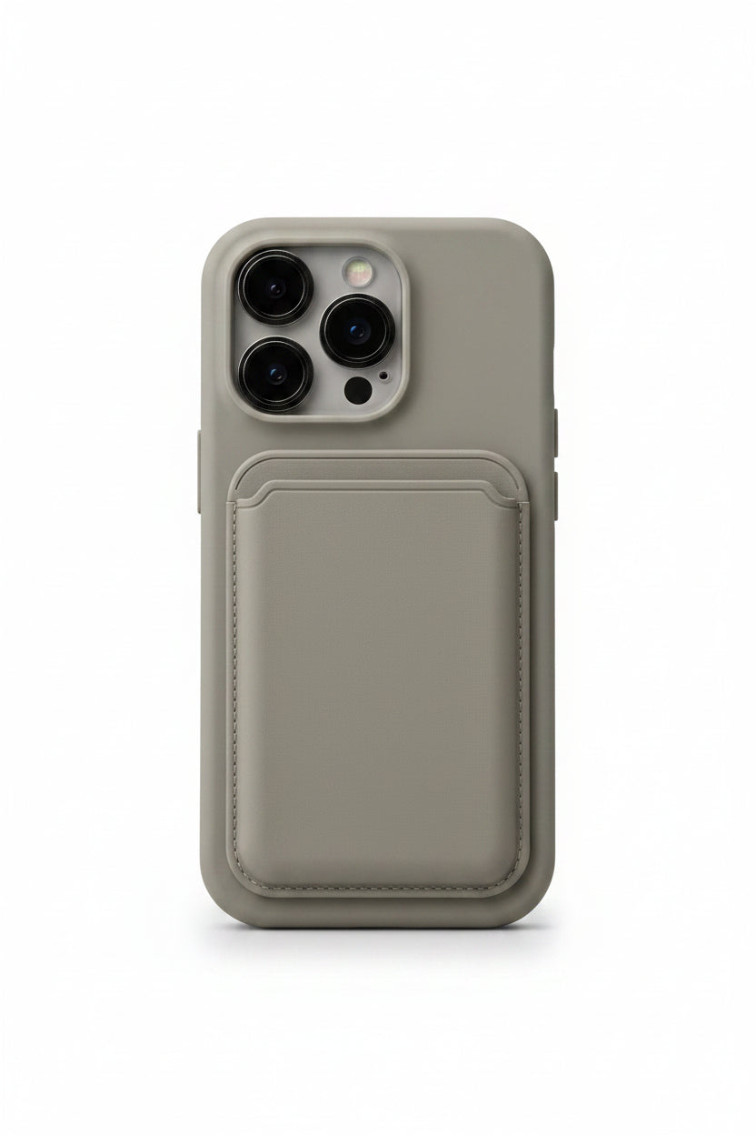 MagSafe Silicone Wallet iPhone Case