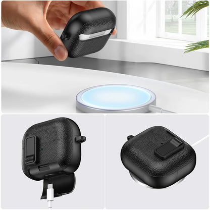 Samsung Galaxy Buds3 Pro Leather Lock Case