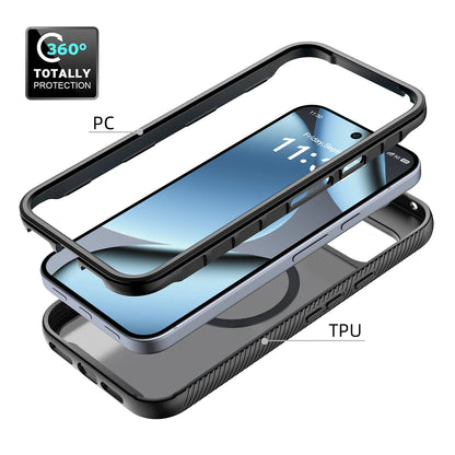 Luxury Hybrid MagSafe Google Pixel Armor Case