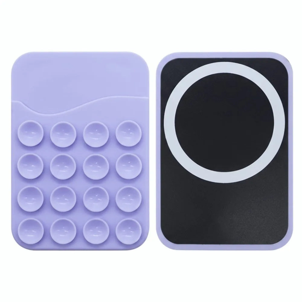 Ultra-Thin MagSafe Silicone Card Holder Sleeve