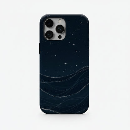 Starry Night Waves MagSafe iPhone Case