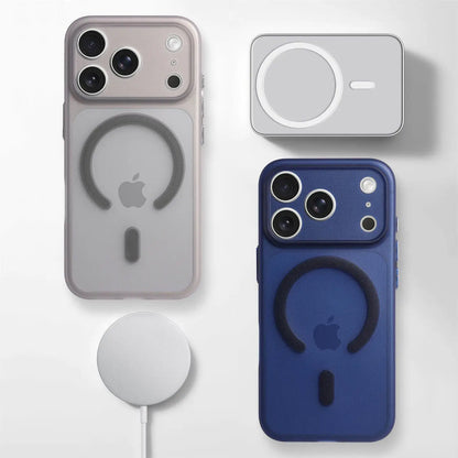 Ultra-Thin Matte Clear MagSafe iPhone Case