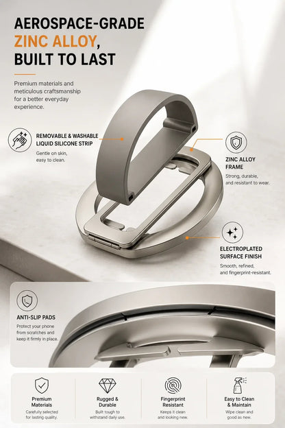 MagSafe Silicone Ring Phone Grip & Stand
