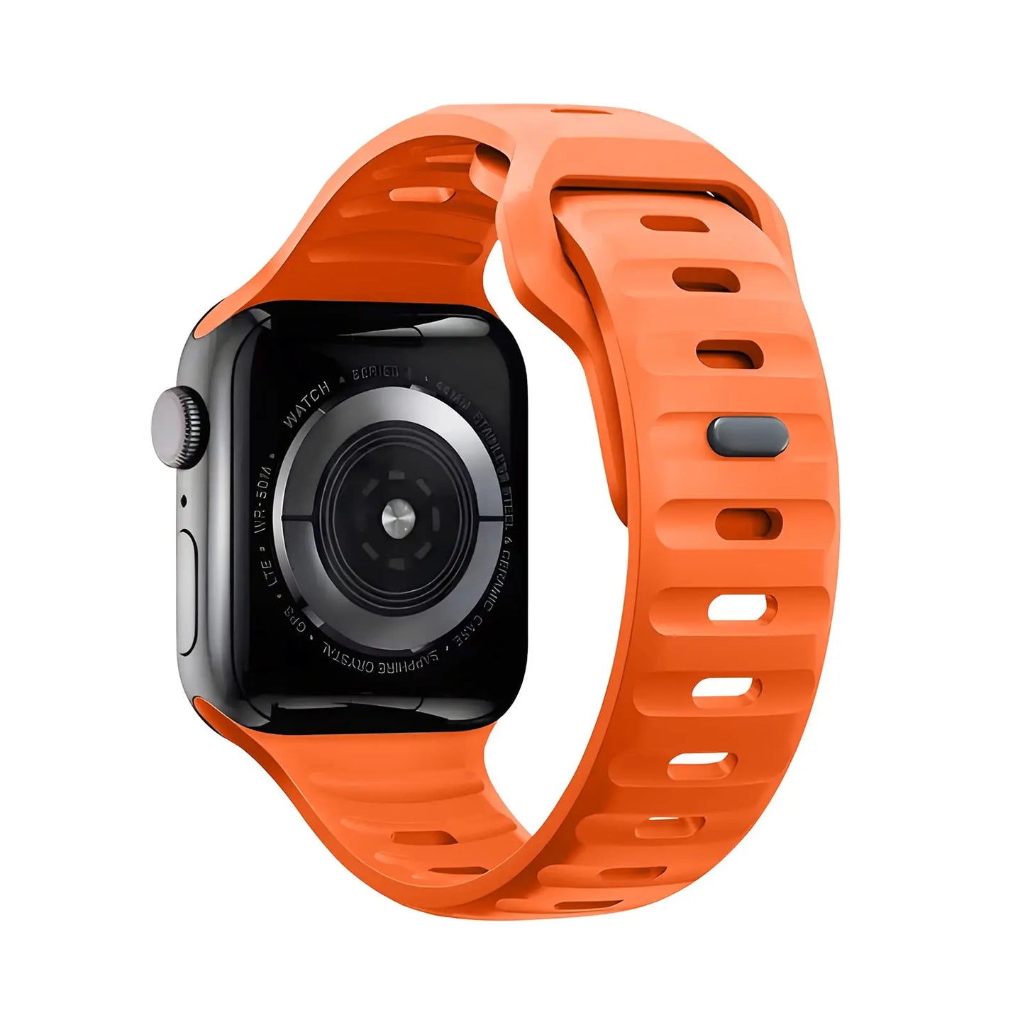 Wide Sport Silicone Apple Watch Band