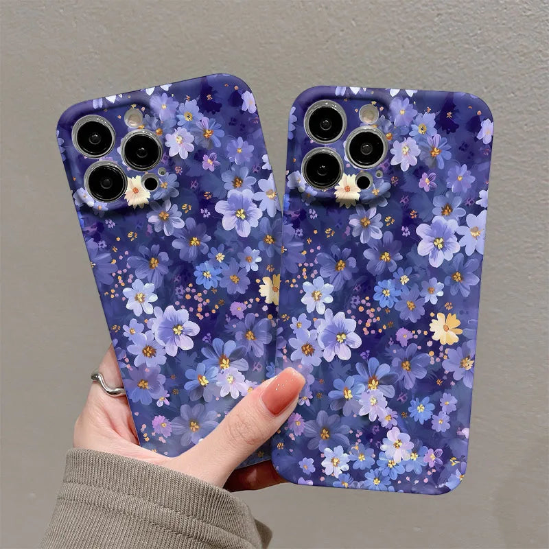 BlueBloom | Floral Hard Shell Case