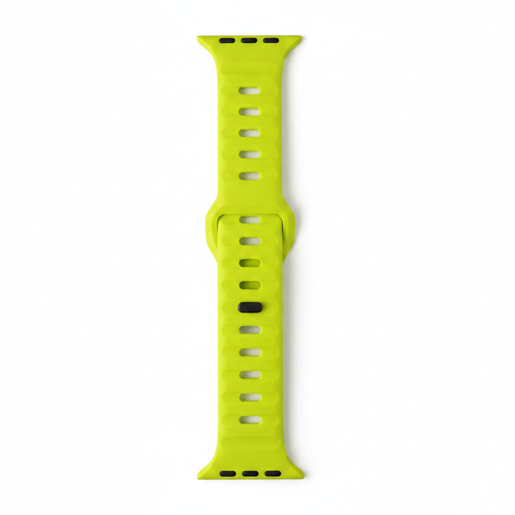Wide Sport Silicone Apple Watch Band