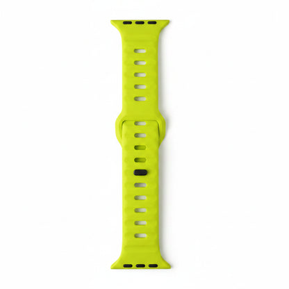Wide Sport Silicone Apple Watch Band